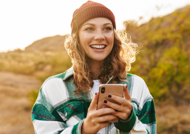 Girl with Phone